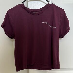Visionary Maroon Women's Top